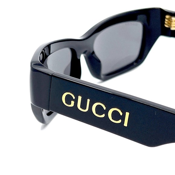 New! GUCCI Sunglasses GG1296S 001, Authentic - Picture 8 of 16